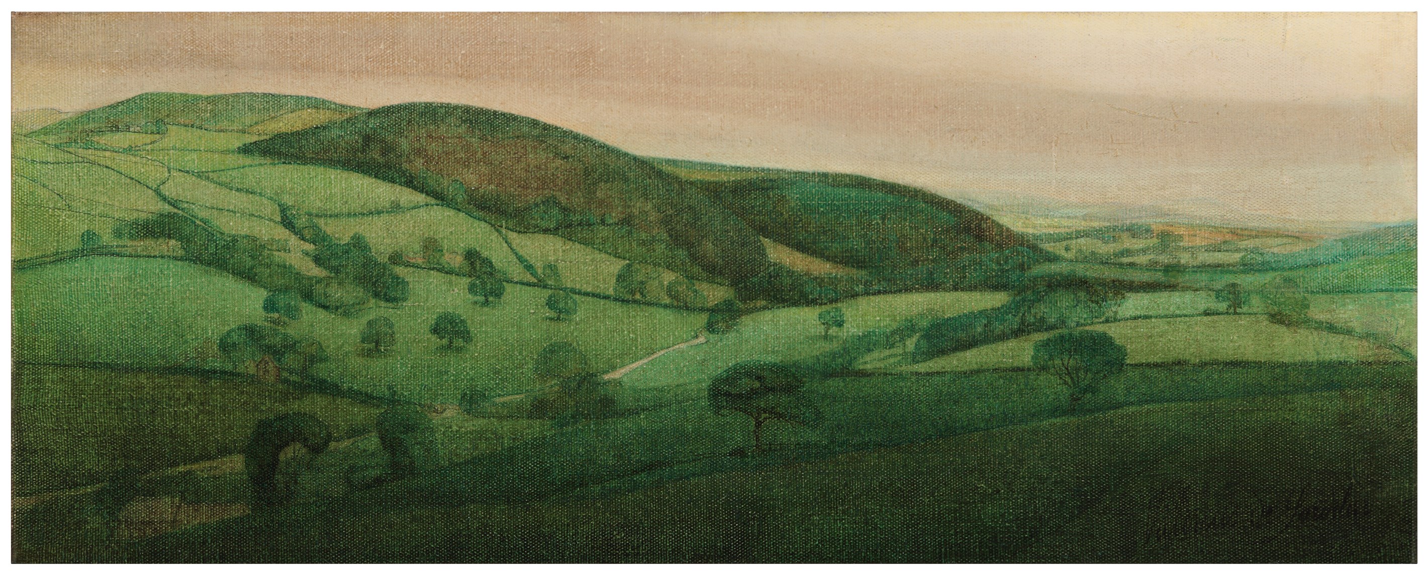 Green valley (Landscape in Wales)